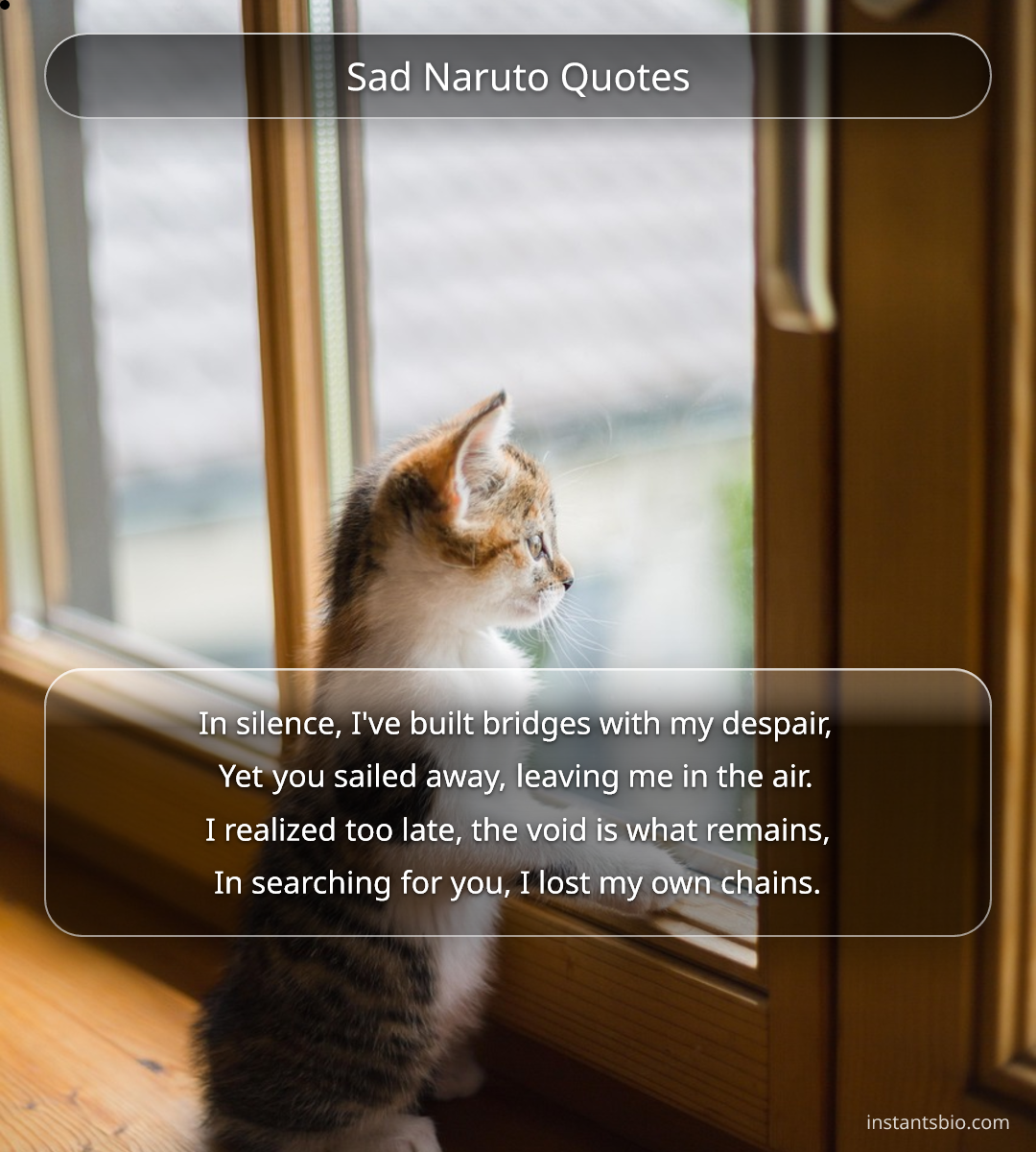 Sad Naruto Quotes