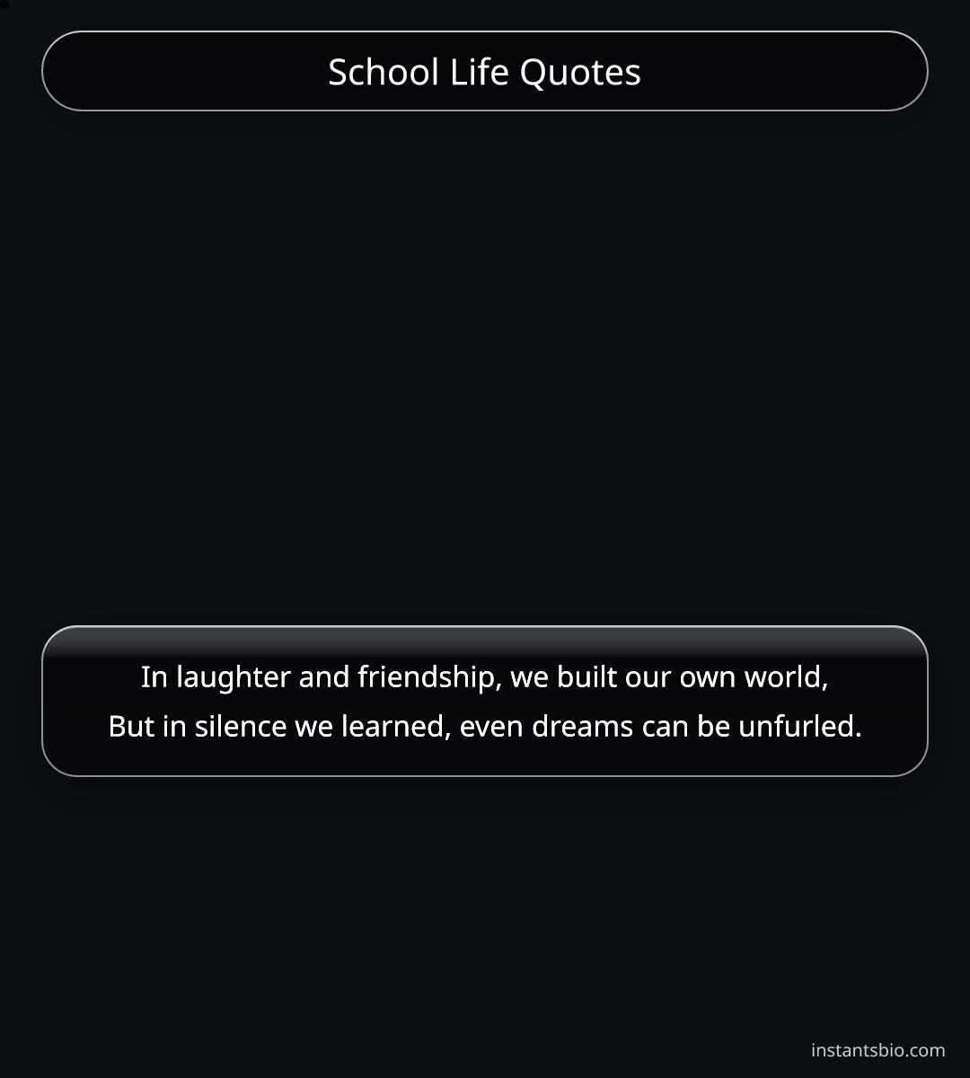 School Life Quotes - school quotes