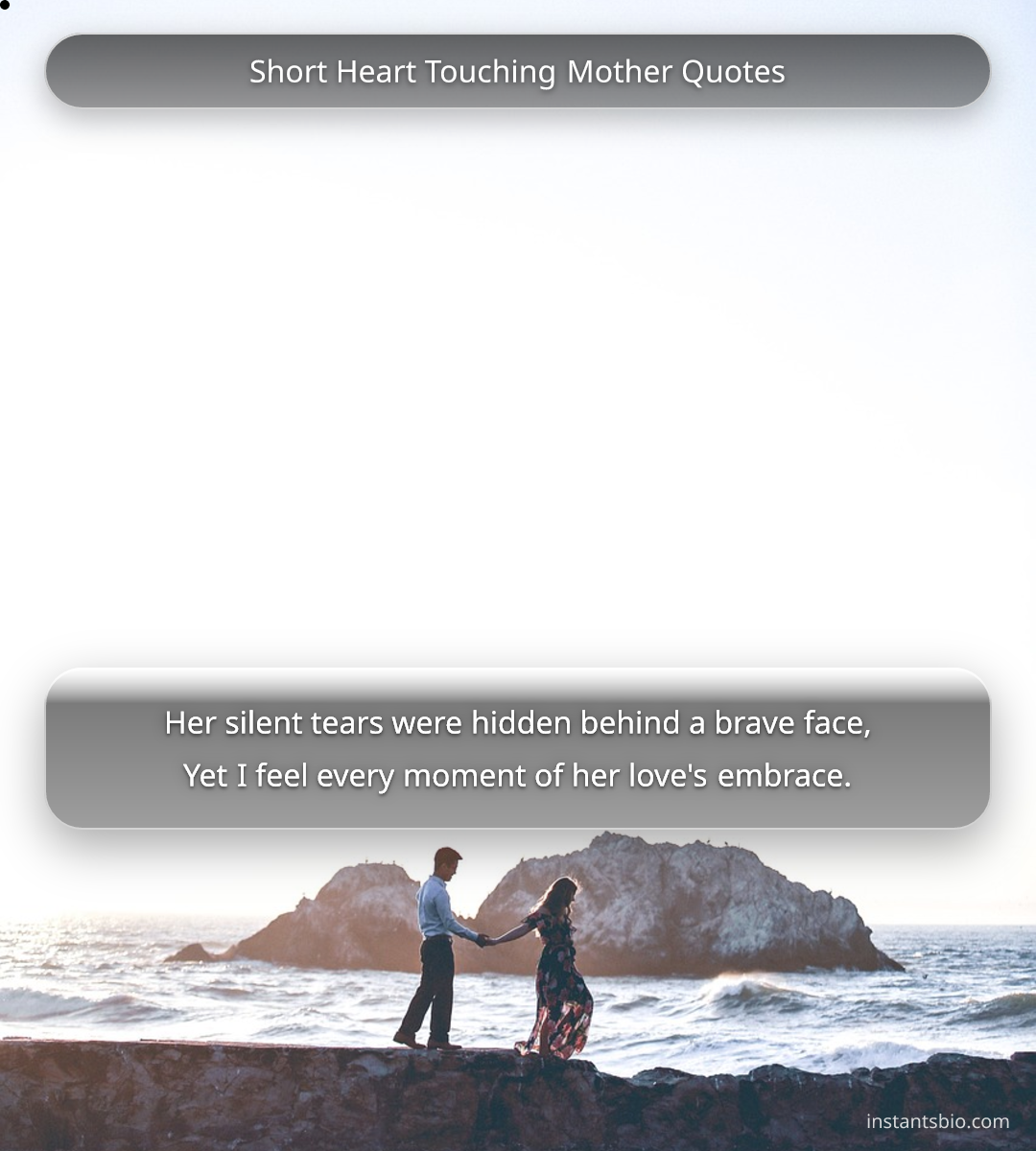 Short Heart Touching Mother Quotes