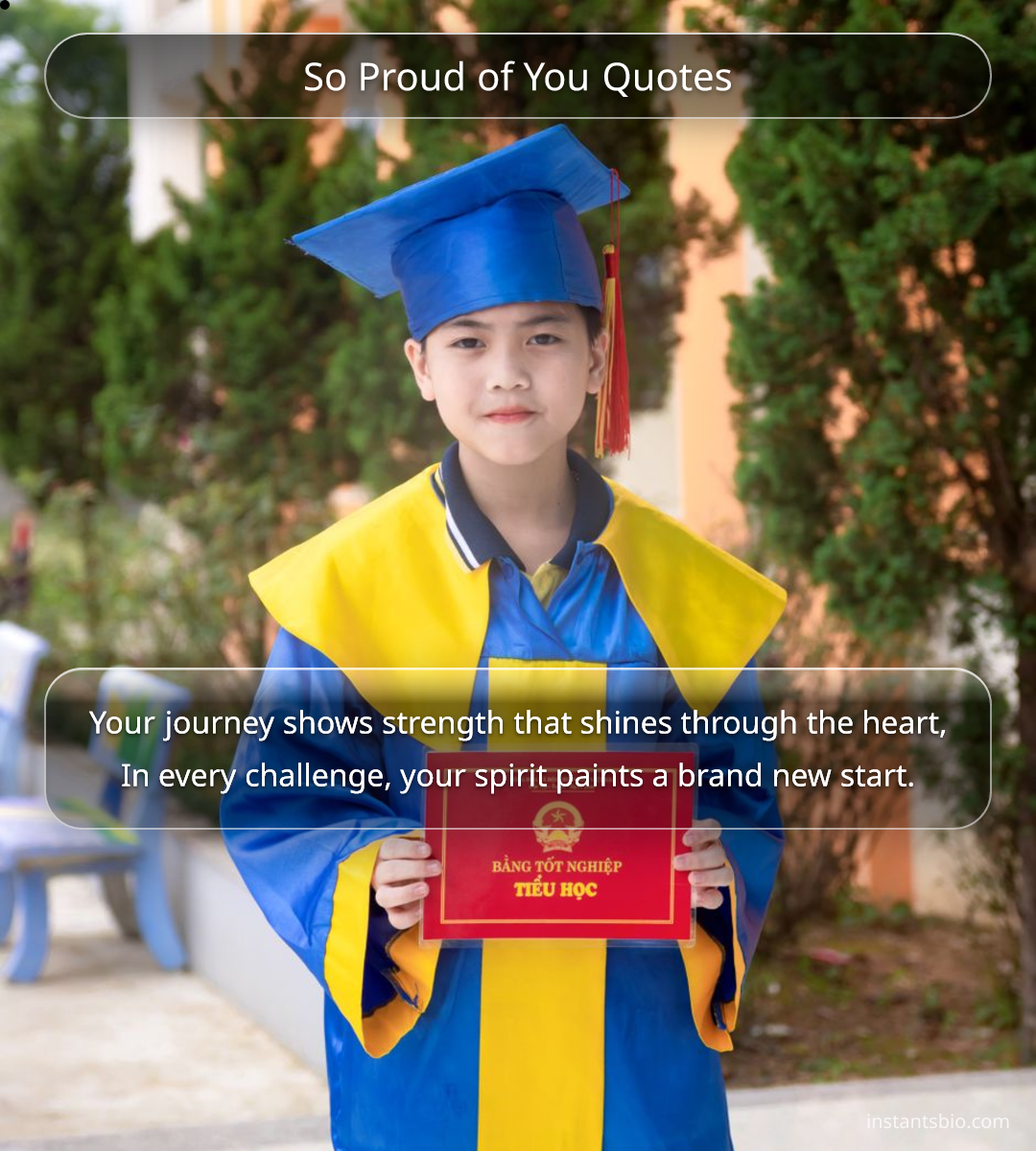 So Proud of You Quotes
