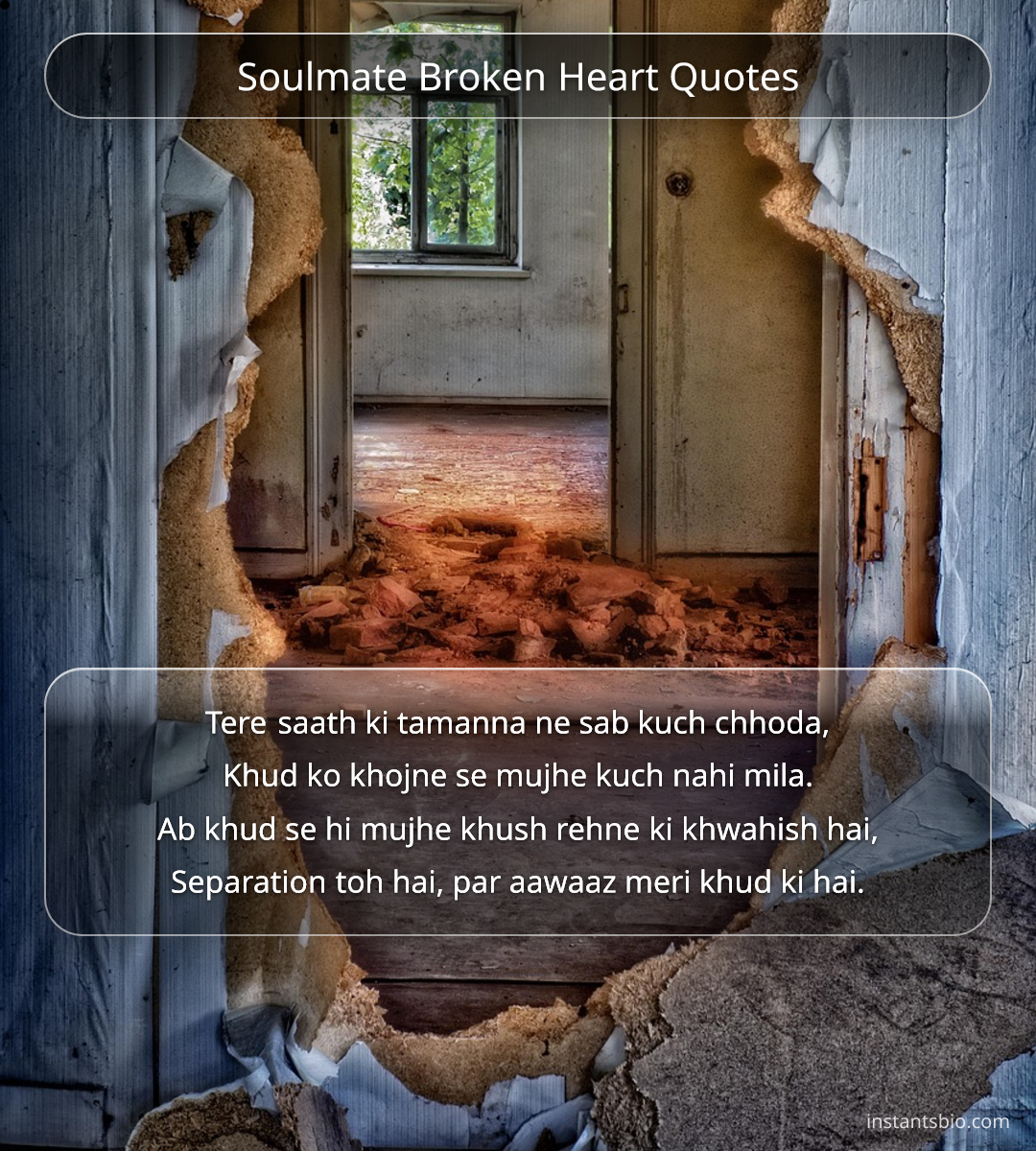 Soulmate Broken Heart Quotes - Soulmate Quotes