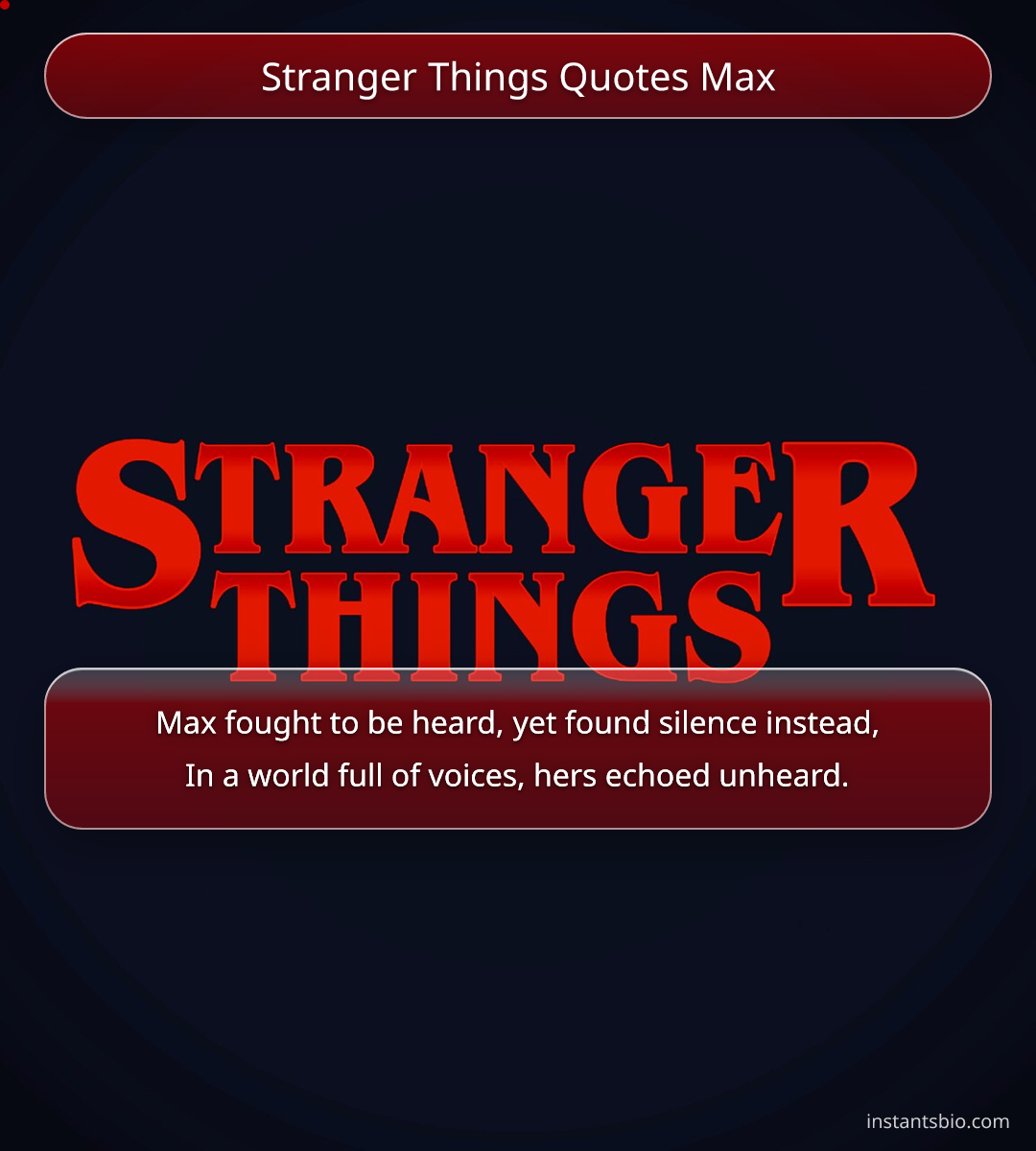 Stranger Things Quotes Max