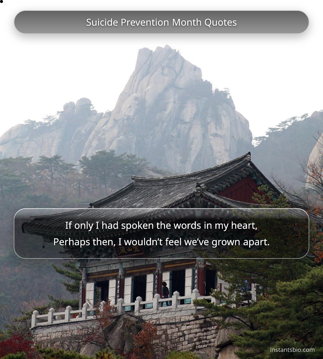 Suicide Prevention Month Quotes - suicide quotes