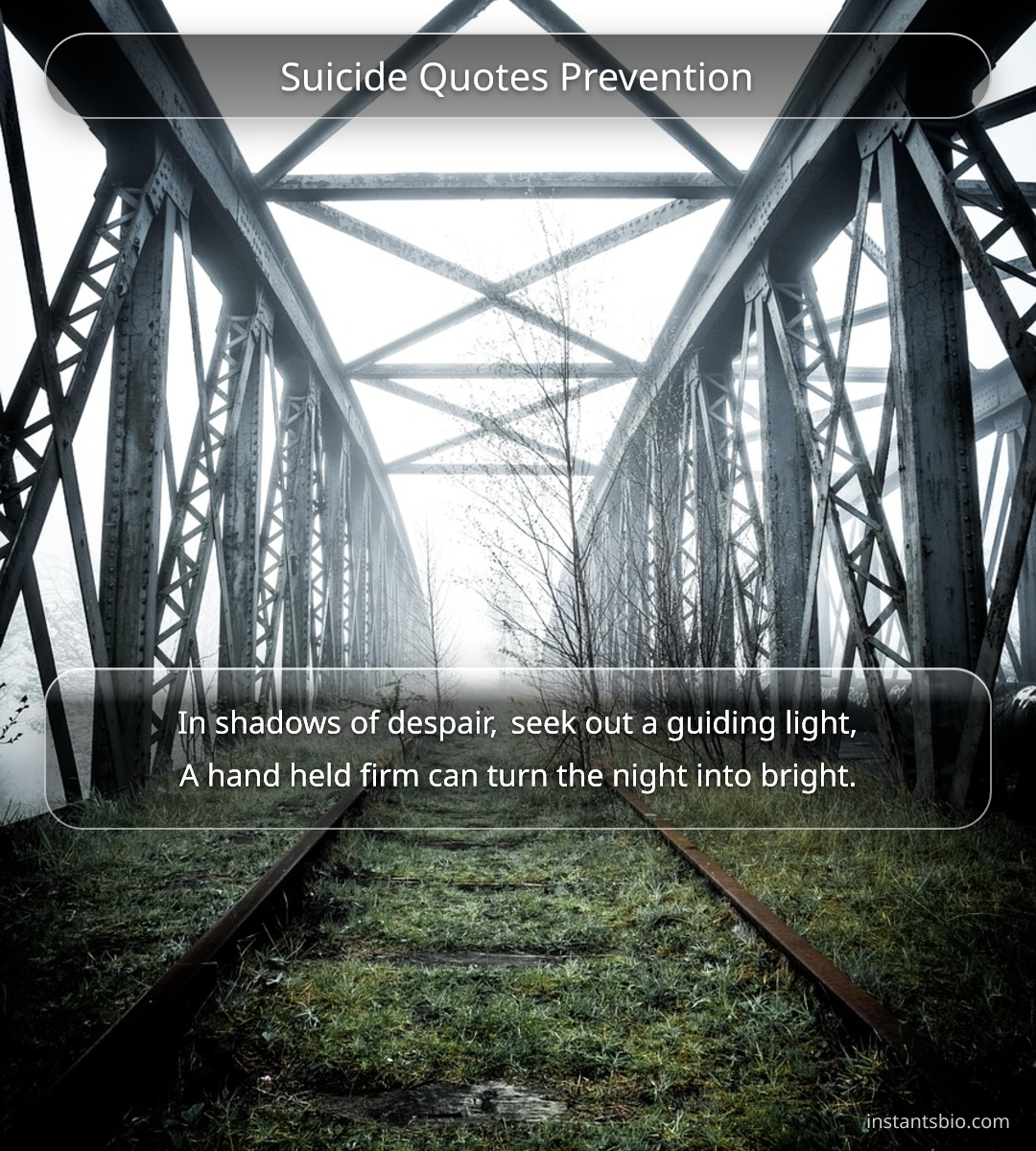 Suicide Quotes Prevention