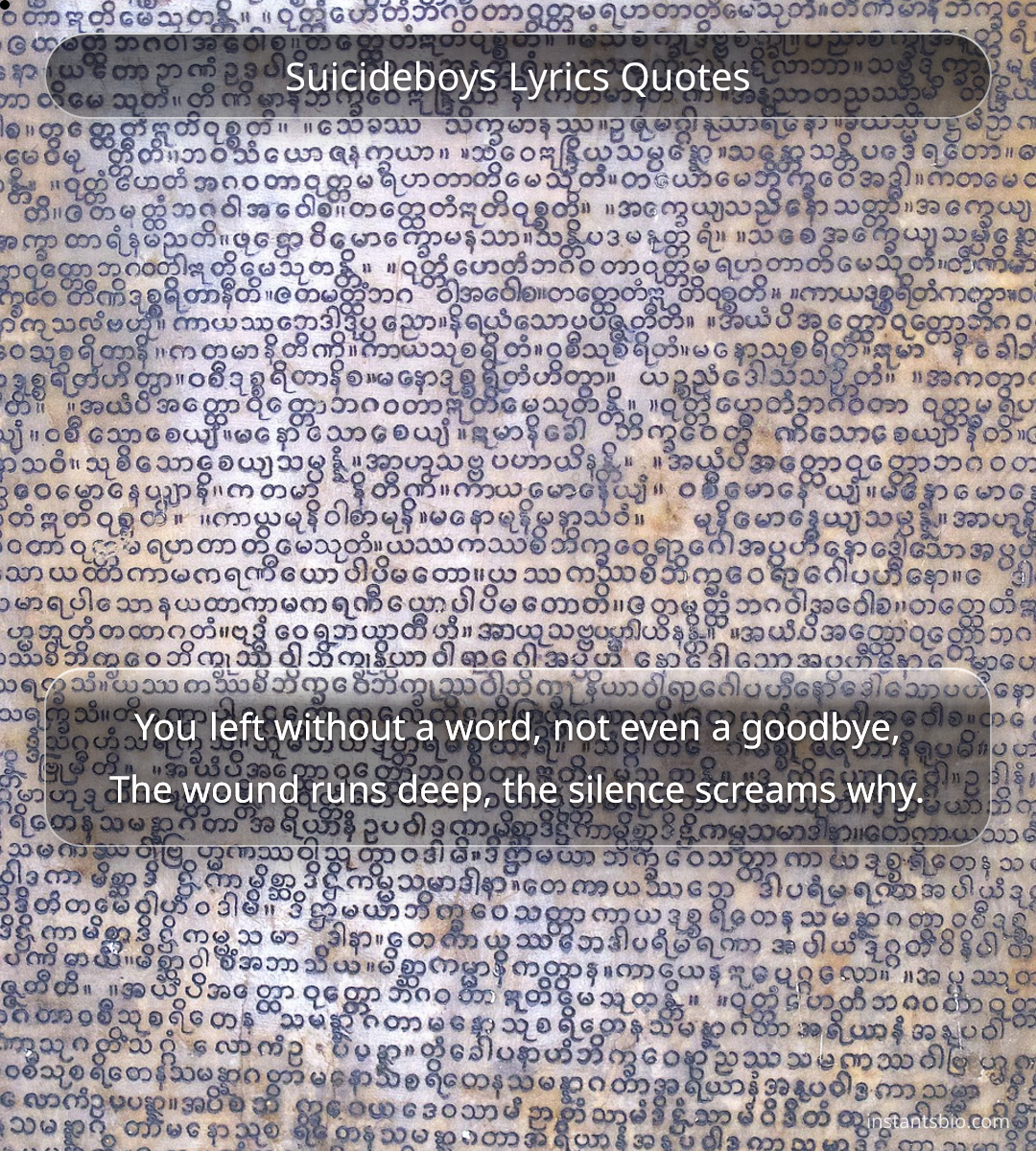 Suicideboys Lyrics Quotes - suicide quotes