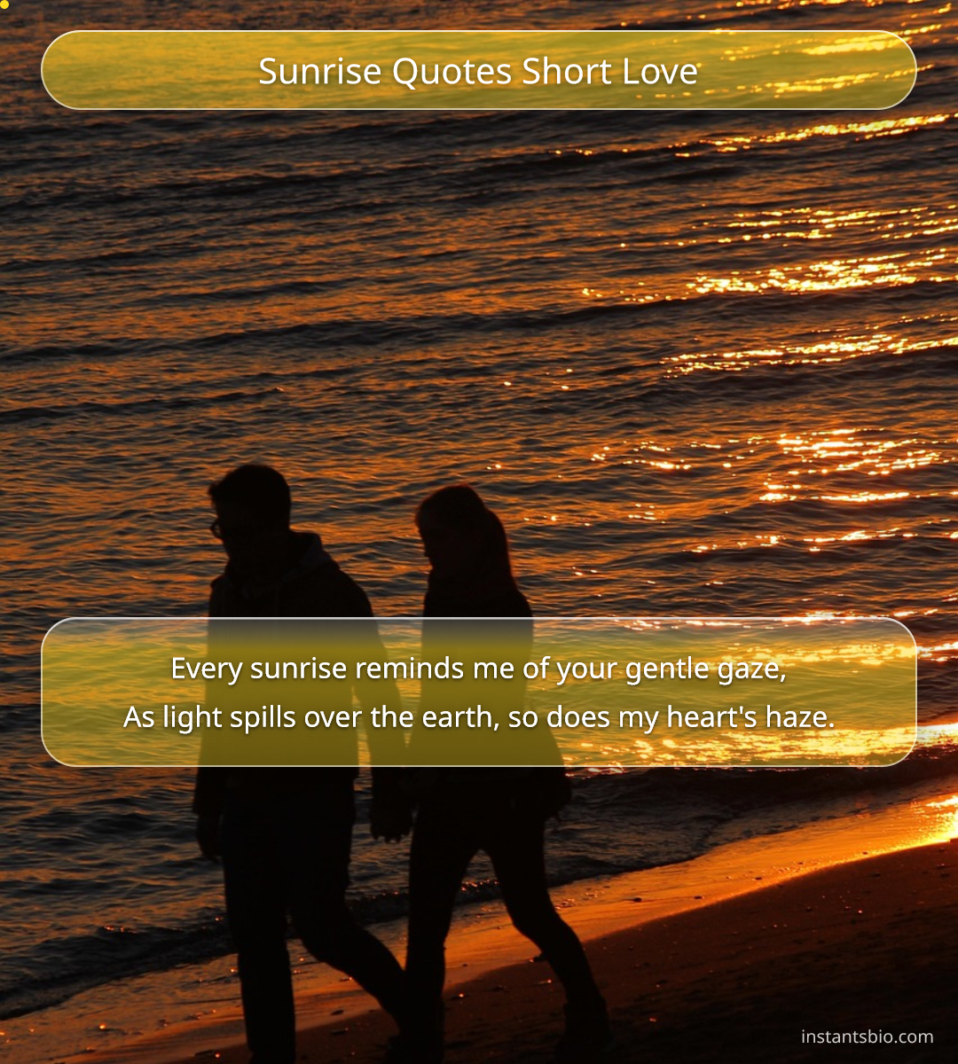 Sunrise Quotes Short Love