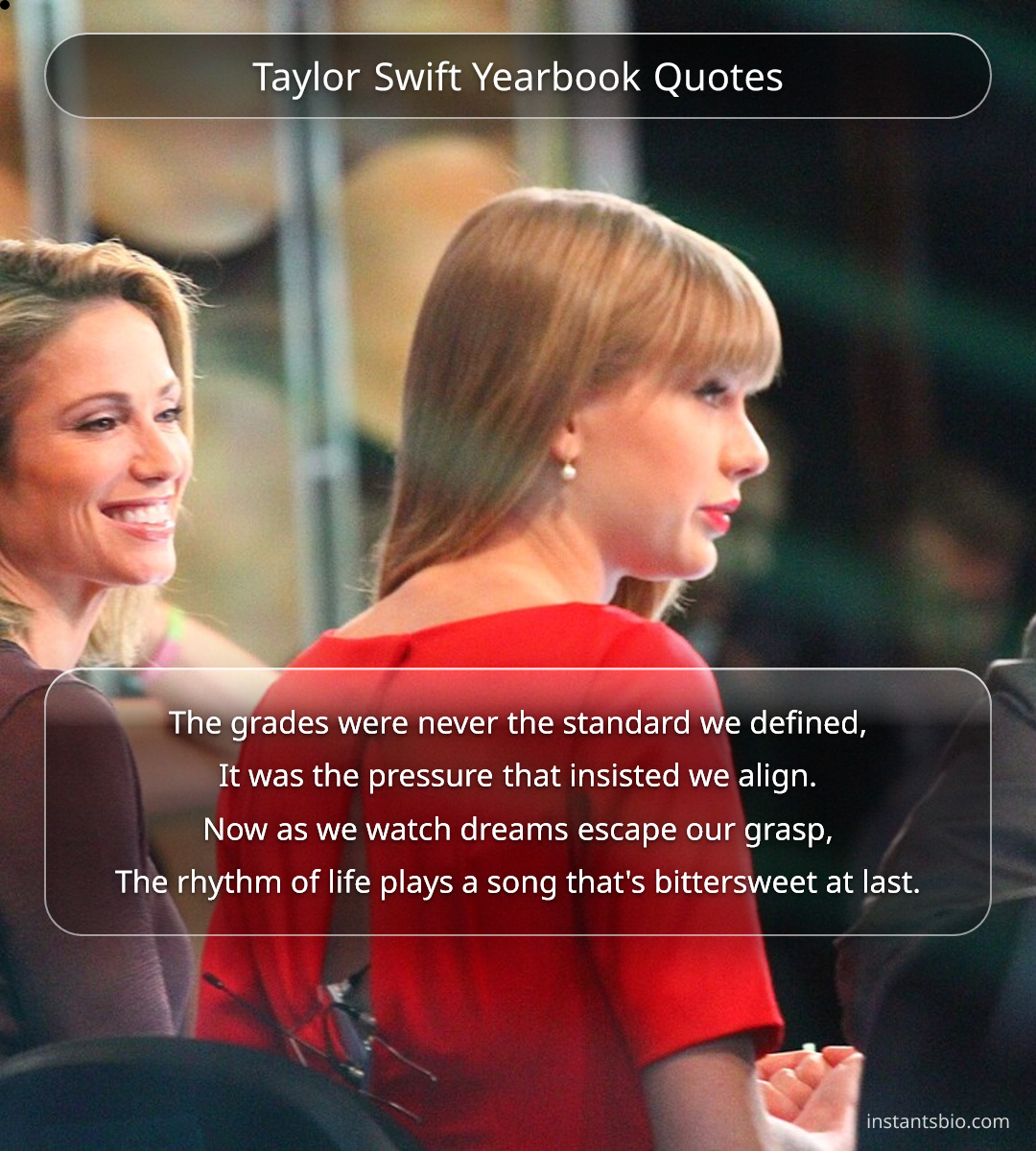 Taylor Swift Yearbook Quotes