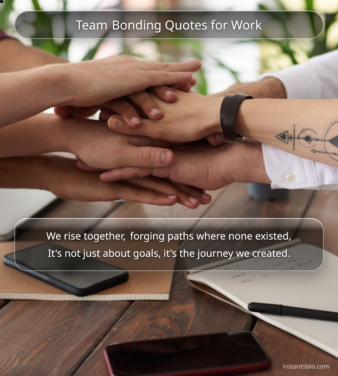 Team Bonding Quotes for Work - teamwork quotes