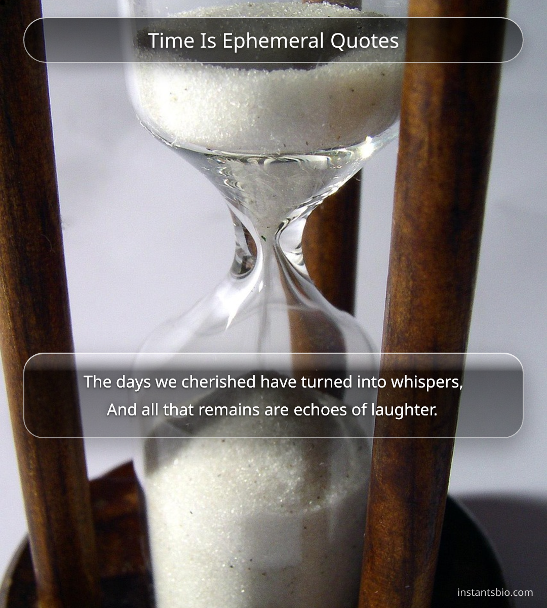 Time Is Ephemeral Quotes - Ephemerality quotes