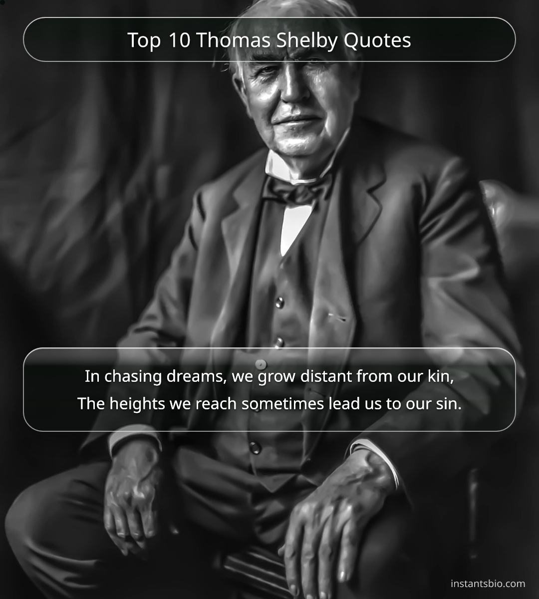 Top 10 Thomas Shelby Quotes
