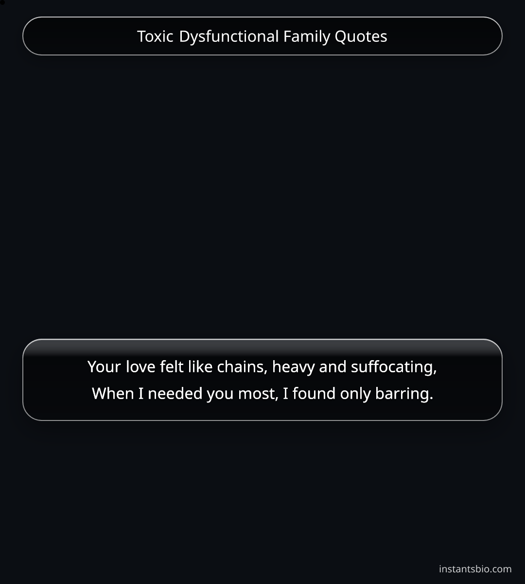 Toxic Dysfunctional Family Quotes - Toxic Family Quotes