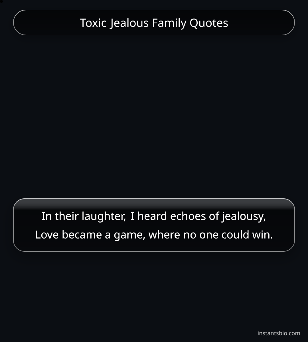 Toxic Jealous Family Quotes - Toxic Family Quotes