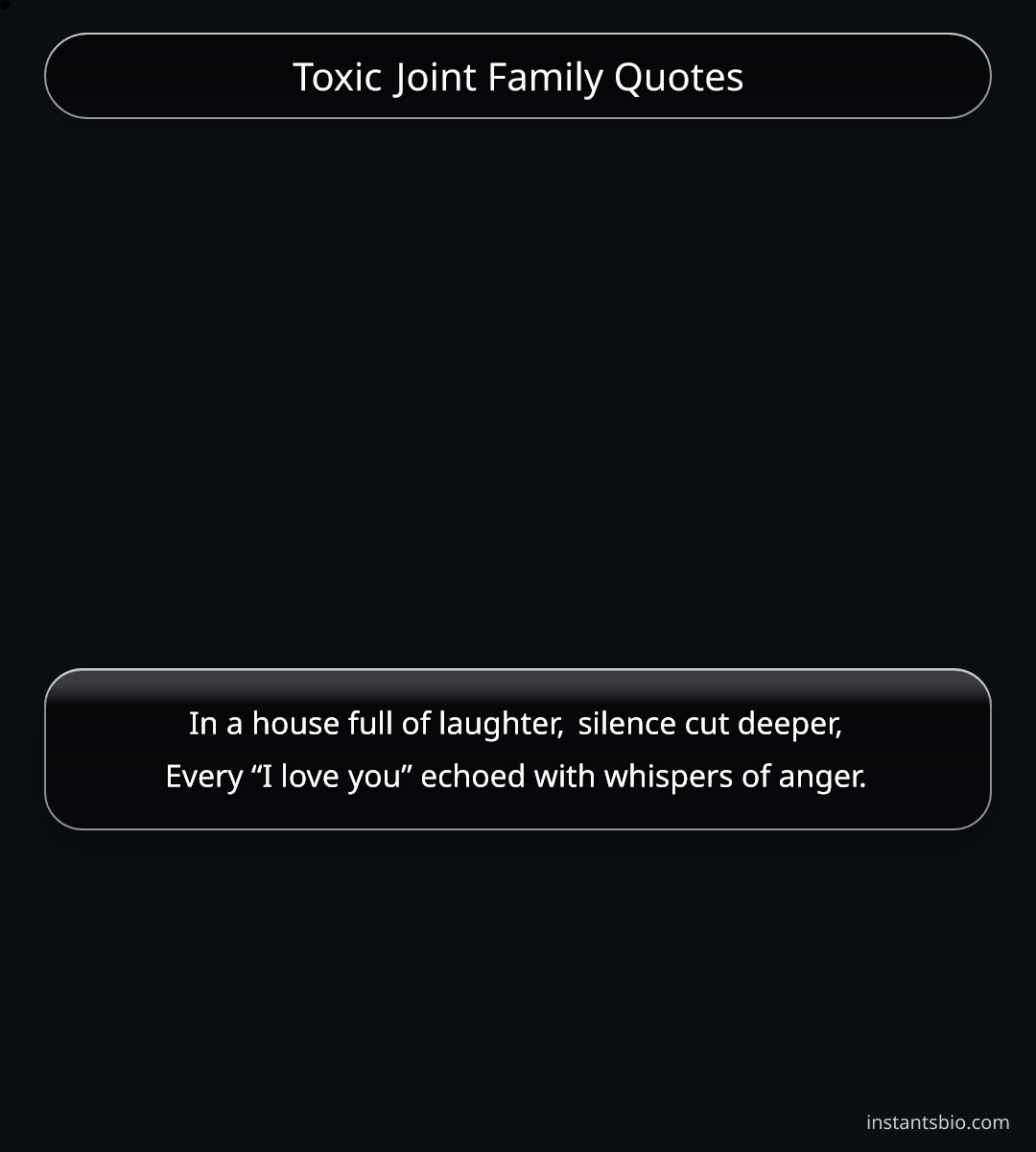 Toxic Joint Family Quotes - Toxic Family Quotes