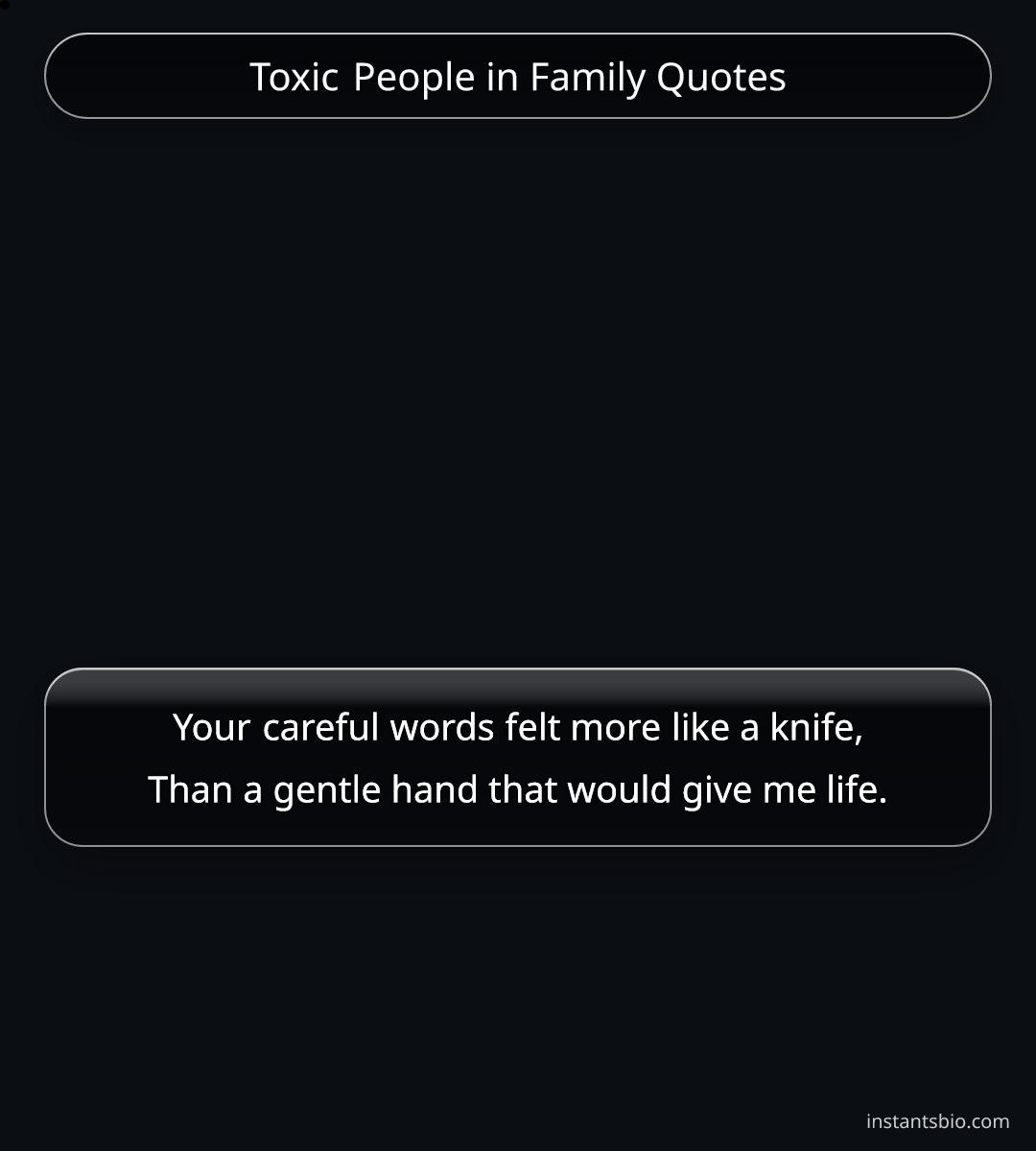 Toxic People in Family Quotes - Toxic Family Quotes