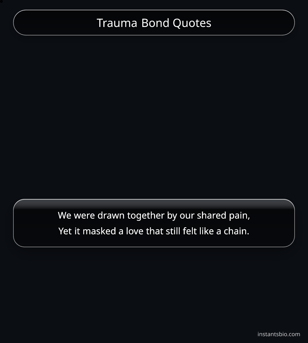Trauma Bond Quotes - trauma quotes