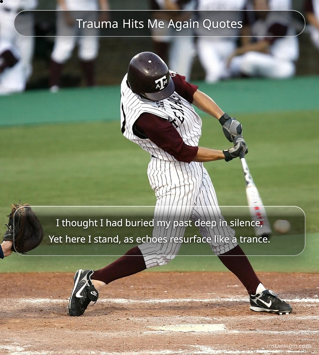 Trauma Hits Me Again Quotes - trauma quotes