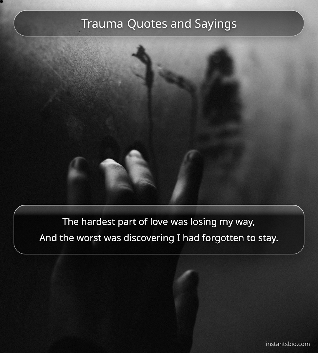 Trauma Quotes and Sayings