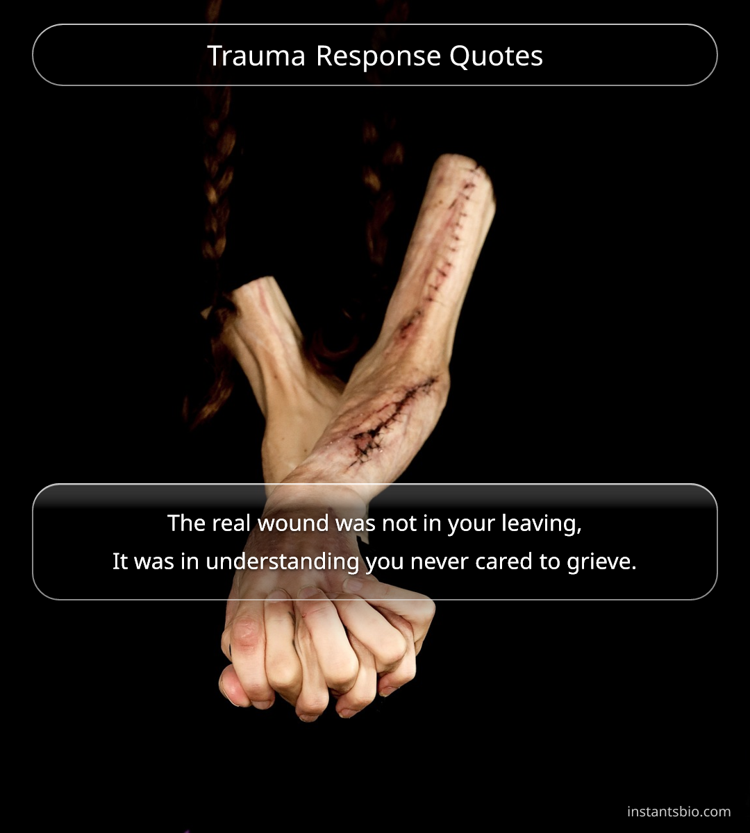 Trauma Response Quotes - trauma quotes