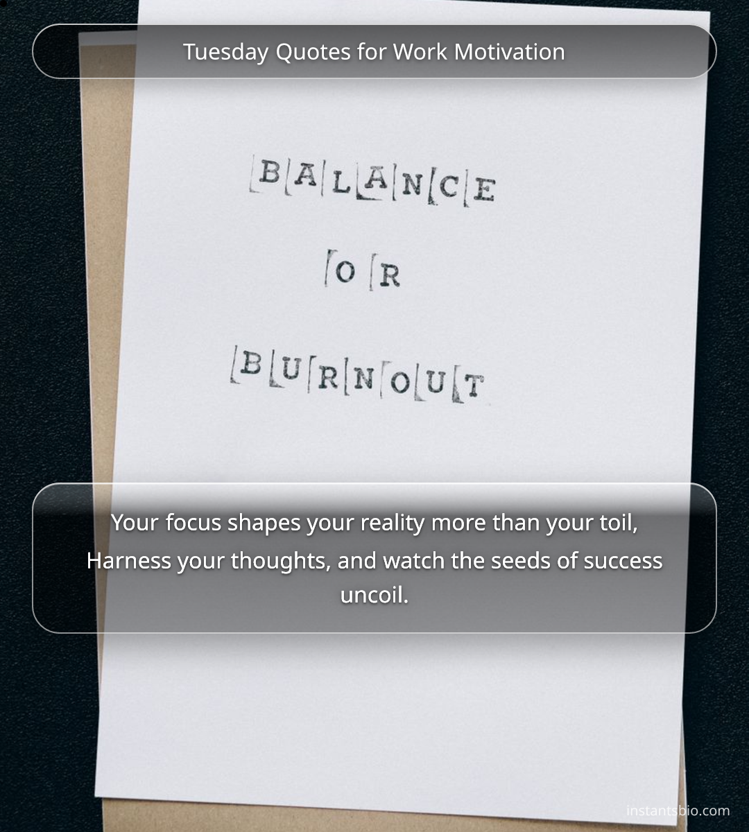 Tuesday Quotes for Work Motivation