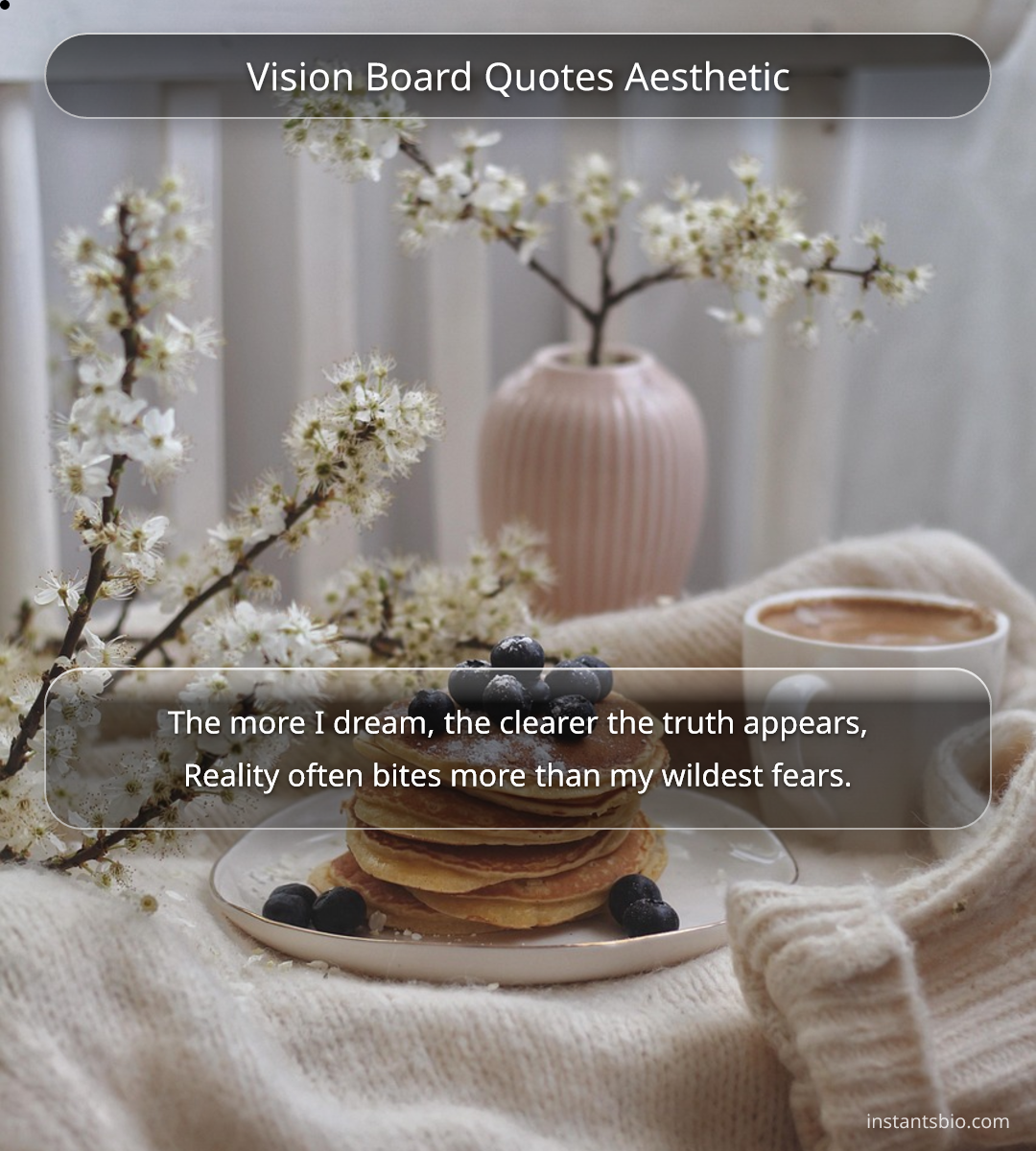 Vision Board Quotes Aesthetic