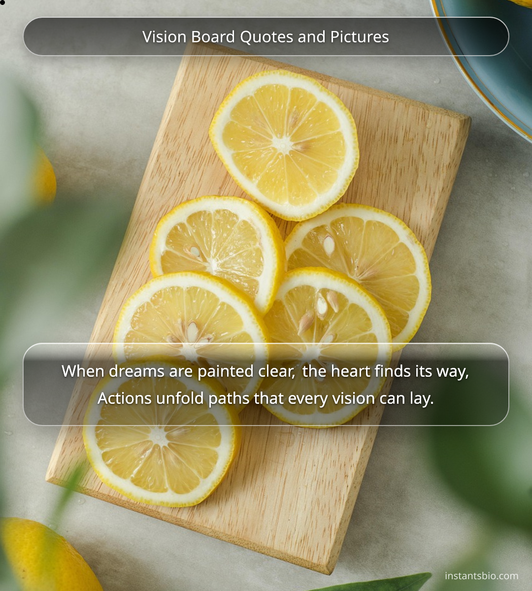 Vision Board Quotes and Pictures