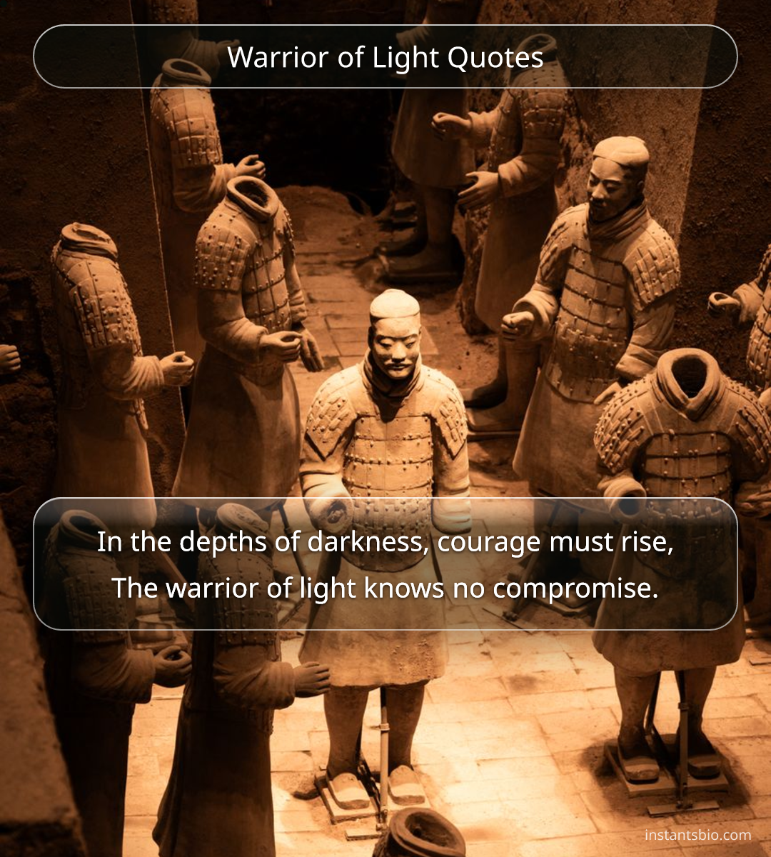 Warrior of Light Quotes - warrior quotes