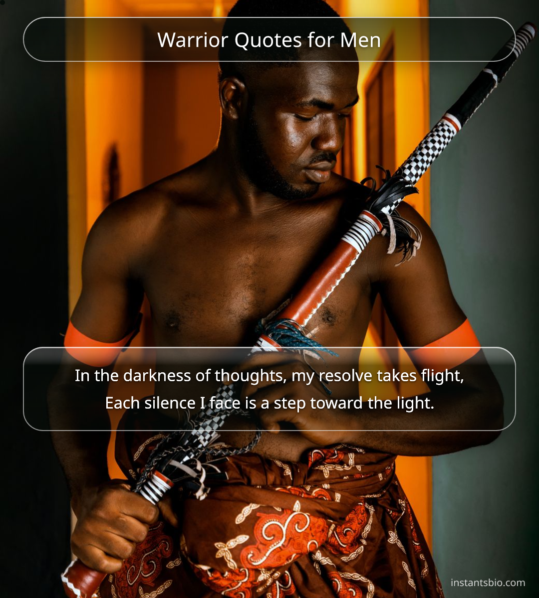 Warrior Quotes for Men