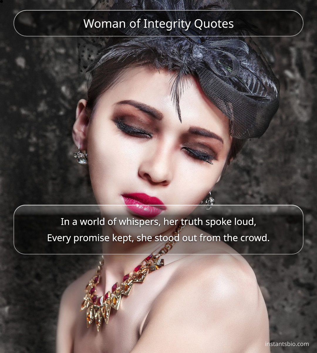 Woman of Integrity Quotes